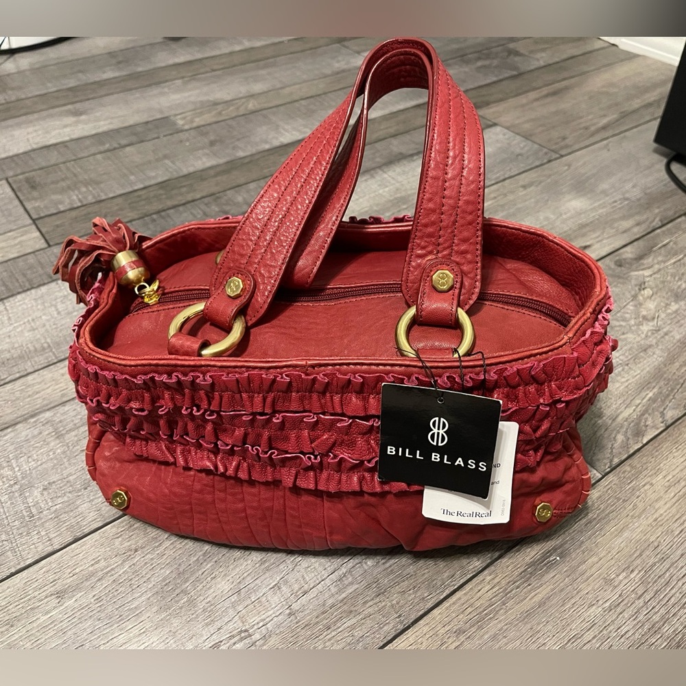 Vintage Bill Blass Red Women's Bag Authenticated by The Real Real